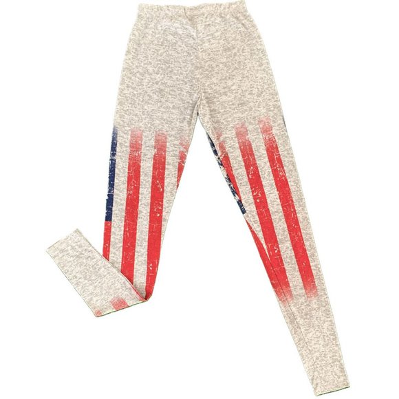 AMERICAN FLAG Printed Leggings - Picture 5 of 6